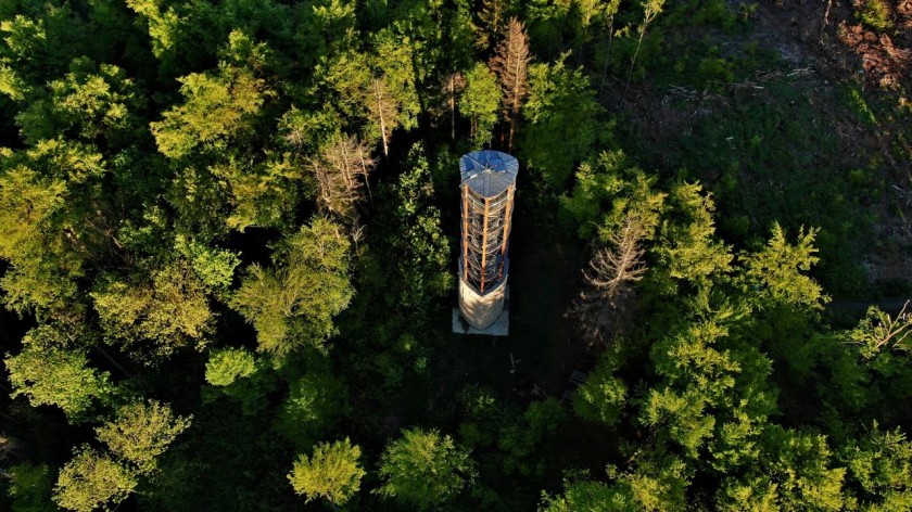 Na rozhlednu Mařenka - velký okruh