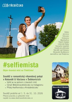 Plakát soutěž Selfie místa 2026