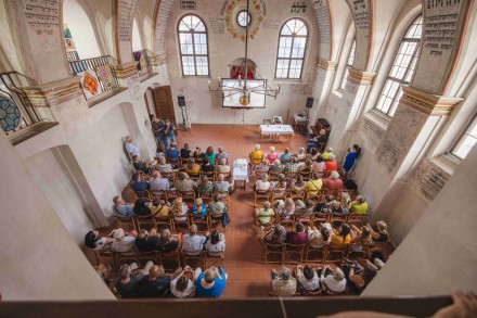 Židovský svátek v třebíčské zadní synagoze