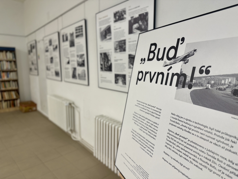 Výstava „Buď prvním!“ nově v knihovně