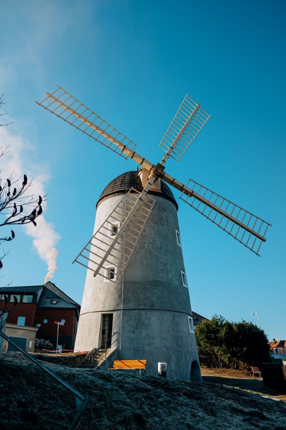Větrný mlýn je novým lákadlem pro turisty