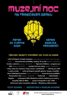 Muzejní noc Třebíč program 2025