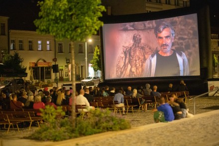 Letní kino na Karlově náměstí v Třebíči