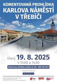 Komentovaná prohlídka Karlova nám. Třebíč