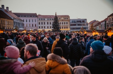 Vánoce na Karlově náměstí v Třebíči
