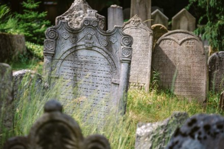 Židovský hřbitov Třebíč - náhrobky