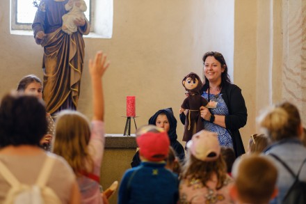 Dětské prohlídky baziliky Třebíč