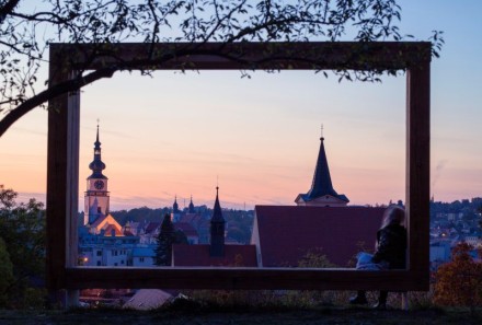 Fotopoint v Máchových sadech v Třebíči