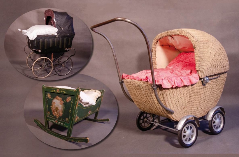 Unikátní výstava kočárků a hraček z 19. a 20. století